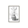 Picture of Hand Drawn Vase _GroupedProduct_Rectangle_Portrait_Canvas_Framed_