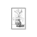 Picture of Hand Drawn Vase _GroupedProduct_Rectangle_Portrait_Canvas_Framed_
