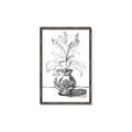 Picture of Hand Drawn Vase _GroupedProduct_Rectangle_Portrait_Canvas_Framed_