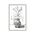 Picture of Hand Drawn Vase _GroupedProduct_Rectangle_Portrait_Canvas_Framed_