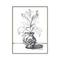 Picture of Hand Drawn Vase _GroupedProduct_Rectangle_Portrait_Canvas_Framed_