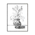 Picture of Hand Drawn Vase _GroupedProduct_Rectangle_Portrait_Canvas_Framed_