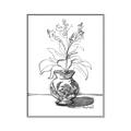 Picture of Hand Drawn Vase _GroupedProduct_Rectangle_Portrait_Canvas_Framed_