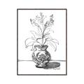 Picture of Hand Drawn Vase _GroupedProduct_Rectangle_Portrait_Canvas_Framed_