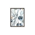 Picture of Dainty Bloom Gray I  _GroupedProduct_Rectangle_Portrait_Canvas_Framed_