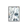 Picture of Dainty Bloom Gray I  _GroupedProduct_Rectangle_Portrait_Canvas_Framed_