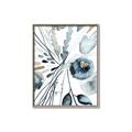 Picture of Dainty Bloom Gray I  _GroupedProduct_Rectangle_Portrait_Canvas_Framed_