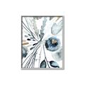 Picture of Dainty Bloom Gray I  _GroupedProduct_Rectangle_Portrait_Canvas_Framed_