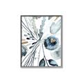 Picture of Dainty Bloom Gray I  _GroupedProduct_Rectangle_Portrait_Canvas_Framed_