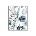 Picture of Dainty Bloom Gray I  _GroupedProduct_Rectangle_Portrait_Canvas_Framed_