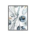 Picture of Dainty Bloom Gray I  _GroupedProduct_Rectangle_Portrait_Canvas_Framed_