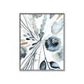Picture of Dainty Bloom Gray I  _GroupedProduct_Rectangle_Portrait_Canvas_Framed_