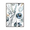 Picture of Dainty Bloom Gray I  _GroupedProduct_Rectangle_Portrait_Canvas_Framed_