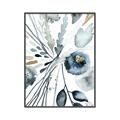 Picture of Dainty Bloom Gray I  _GroupedProduct_Rectangle_Portrait_Canvas_Framed_