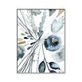Picture of Dainty Bloom Gray I  _GroupedProduct_Rectangle_Portrait_Canvas_Framed_