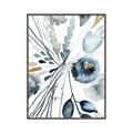 Picture of Dainty Bloom Gray I  _GroupedProduct_Rectangle_Portrait_Canvas_Framed_
