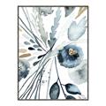 Picture of Dainty Bloom Gray I  _GroupedProduct_Rectangle_Portrait_Canvas_Framed_