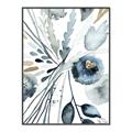 Picture of Dainty Bloom Gray I  _GroupedProduct_Rectangle_Portrait_Canvas_Framed_