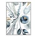 Picture of Dainty Bloom Gray I  _GroupedProduct_Rectangle_Portrait_Canvas_Framed_