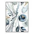 Picture of Dainty Bloom Gray I  _GroupedProduct_Rectangle_Portrait_Canvas_Framed_