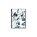 Picture of Dainty Bloom Gray II  _GroupedProduct_Rectangle_Portrait_Canvas_Framed_