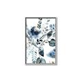 Picture of Dainty Bloom Gray II  _GroupedProduct_Rectangle_Portrait_Canvas_Framed_