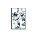 Picture of Dainty Bloom Gray II  _GroupedProduct_Rectangle_Portrait_Canvas_Framed_