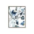 Picture of Dainty Bloom Gray II  _GroupedProduct_Rectangle_Portrait_Canvas_Framed_