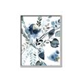 Picture of Dainty Bloom Gray II  _GroupedProduct_Rectangle_Portrait_Canvas_Framed_