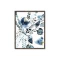 Picture of Dainty Bloom Gray II  _GroupedProduct_Rectangle_Portrait_Canvas_Framed_