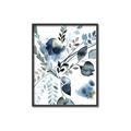 Picture of Dainty Bloom Gray II  _GroupedProduct_Rectangle_Portrait_Canvas_Framed_
