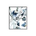 Picture of Dainty Bloom Gray II  _GroupedProduct_Rectangle_Portrait_Canvas_Framed_