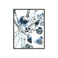 Picture of Dainty Bloom Gray II  _GroupedProduct_Rectangle_Portrait_Canvas_Framed_