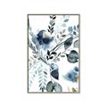 Picture of Dainty Bloom Gray II  _GroupedProduct_Rectangle_Portrait_Canvas_Framed_