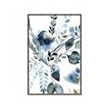 Picture of Dainty Bloom Gray II  _GroupedProduct_Rectangle_Portrait_Canvas_Framed_