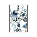 Picture of Dainty Bloom Gray II  _GroupedProduct_Rectangle_Portrait_Canvas_Framed_