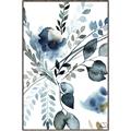 Picture of Dainty Bloom Gray II  _GroupedProduct_Rectangle_Portrait_Canvas_Framed_