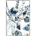Picture of Dainty Bloom Gray II  _GroupedProduct_Rectangle_Portrait_Canvas_Framed_