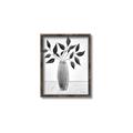 Picture of Black Vase Botanical I _GroupedProduct_Rectangle_Portrait_Canvas_Framed_