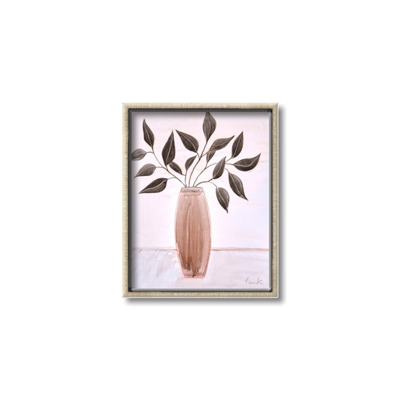 Picture of Copper Vase Botanical I _GroupedProduct_Rectangle_Portrait_Canvas_Framed_