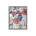 Picture of Bright Cabbage Florals _GroupedProduct_Rectangle_Portrait_Canvas_Framed_