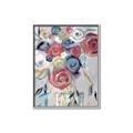 Picture of Bright Cabbage Florals _GroupedProduct_Rectangle_Portrait_Canvas_Framed_