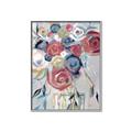 Picture of Bright Cabbage Florals _GroupedProduct_Rectangle_Portrait_Canvas_Framed_