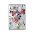 Picture of Bright Cabbage Florals _GroupedProduct_Rectangle_Portrait_Canvas_Framed_