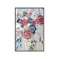 Picture of Bright Cabbage Florals _GroupedProduct_Rectangle_Portrait_Canvas_Framed_