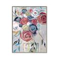 Picture of Bright Cabbage Florals _GroupedProduct_Rectangle_Portrait_Canvas_Framed_