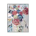 Picture of Bright Cabbage Florals _GroupedProduct_Rectangle_Portrait_Canvas_Framed_
