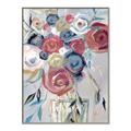 Picture of Bright Cabbage Florals _GroupedProduct_Rectangle_Portrait_Canvas_Framed_