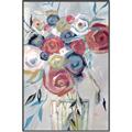 Picture of Bright Cabbage Florals _GroupedProduct_Rectangle_Portrait_Canvas_Framed_