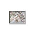 Picture of Pink Mangnolias Branch II _GroupedProduct_Rectangle_Landscape_Canvas_Framed_